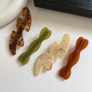 SAIYII di alta qualità fatto a mano alla moda acetato Wave forcine Set accessori per capelli - Product Image 3