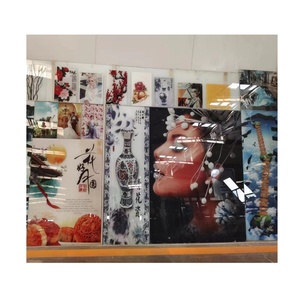 Support mural d'art pour diplôme photo Accrocher sans cadre Double cadre flottant en acier inoxydable Cadre photo mural en verre trempé transparent - Product Image 3