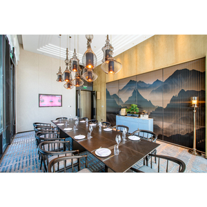 IDM Custom Nordic Luxury Hotel <span class=keywords><strong>Restaurante</strong></span> Muebles Diseño moderno Comedor Hotel Muebles Conjunto - Product Image 4