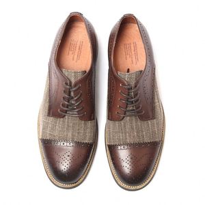 Chaussures habillées classiques élégantes en cuir de vachette véritable faites à la main, légères, de haute qualité, personnalisables pour entreprise - Product Image 4