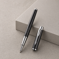 Stylo Roller en Métal Personnalisé avec Logo, Gravure OEM, Cadeau d'Entreprise Haut de Gamme, Stylo d'Affaires Premium pour Employés et Cadres