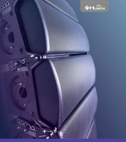 Pro audio pasiva de línea de altavoz pa 1200W profesional de sonido de audio línea de la etapa de sistema de sonido de altavoz