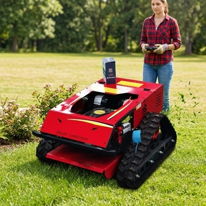 Free Shipping Chinese <b>Remote</b> Control Lawn <b>Mower</b> Commercial Grade & Gasoline Type - Product Image 1