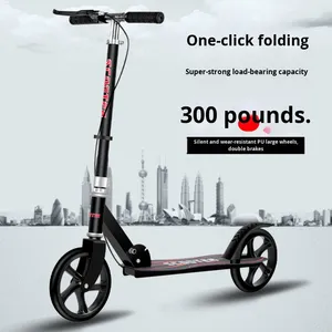 Trottinette Pliable Adulte à Frein à Main, Roues Planaires, Deux Roues, pour Ville et Campus, Vitesse Maximale 30-50 km/h - Product Image 4