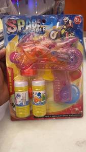 Venta caliente Niños Soplar Burbujas Pistola de agua Niño Flash Luz Música Pistola de burbujas eléctrica Toykids Plástico OEM Unisex ABS 5 a 7 años - Product Image 2