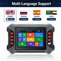 Mini OTDR Portátil con Pantalla LCD de 5 Pulgadas, Probador de Fibra Óptica 12 en 1, 1310/1550nm SM, Pantalla Táctil, OPM, VFL, Rastreador de Cables, FC/SC/ST
