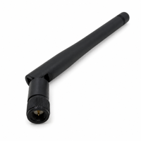 Antenne LoRa 915 MHz à gain de 2 dBi, polarisation verticale, pour la lecture intelligente des compteurs d'eau et de gaz, avec câble flexible en caoutchouc pliable mâle