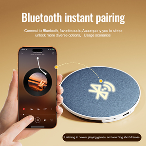 <b>Bluetooth</b> under pillow <b>speaker</b> <b>Mini</b> wireless sleep audio Hi Fi sound <b>speaker</b> White noise sleep player - Product Image 5