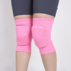 Genouillères pour l'entraînement sportif, basket-<span class=keywords><strong>ball</strong></span>, <span class=keywords><strong>volley</strong></span>-<span class=keywords><strong>ball</strong></span> Anti-Collision épaissir la mousse danse Compression <span class=keywords><strong>genouillère</strong></span>, - Product Image 3