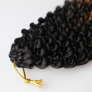 18 pollici Passion Twist Wave Water Hair ombre color 22 fili uncinetto <span class=keywords><strong>extension</strong></span> capelli sintetici intrecciatura capelli primavera twist - Product Image 4