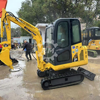 Excavatrice hydraulique d'occasion KOMATSU PC20MR, 2 tonnes, fournisseur de machines de construction pour le creusement de fossés, PC35MR PC30MR PC18MR