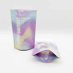 Custom Wholesale Zipper Rose Gold Bags/Luxury pink Rose Gold Packaging Bags/Fashion Rose Gold Gift Makeup Cosmetic Bags - Product Image 3