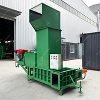 Offre Spéciale : Machine de compactage hydraulique à double cylindre pour sciure de bois, presse à copeaux de bois, et presse automatique pour balles de tourteaux de noix de coco