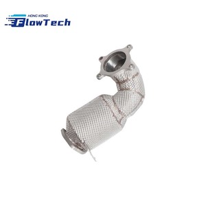 Tubería de Escape de Alto Flujo de Acero Inoxidable T304 para VW Multivan T5/T6 2.0T con Protector Térmico – Instalación Directa - Product Image 4