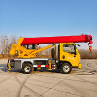 Grue mobile sur camion de 16 tonnes personnalisable, certifiée CE, idéale pour la construction, les ponts et les projets gouvernementaux – Meilleure vente