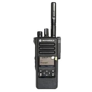 Orijinal DP4601e AES256 Motorola el interkom DMR taşınabilir VHF/UHF patlamaya dayanıklı yüksek güçlü radyo