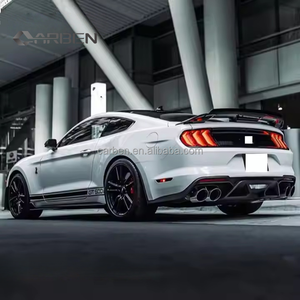 สปอยเลอร์คาร์บอนไฟเบอร์ MRD สำหรับ <span class=keywords><strong>Ford</strong></span> <span class=keywords><strong>Mustang</strong></span> GT500 2015 + สปอยเลอร์คาร์บอนไฟเบอร์แท้ปีกหลัง2ชิ้นสไตล์ - Product Image 4