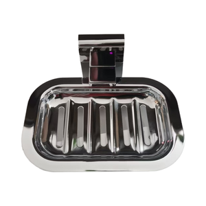 <span class=keywords><strong>Porte</strong></span>-<span class=keywords><strong>savon</strong></span> moderne en métal argenté pour salle de bain hôtel cuisine ou école accessoires - Product Image 2