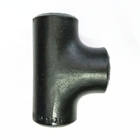 Raccord en T en acier au carbone forgé API 5L ASME B16.9 ASTM A234 WPB à souder bout à bout avec peinture pour pipeline de gaz naturel haute pression