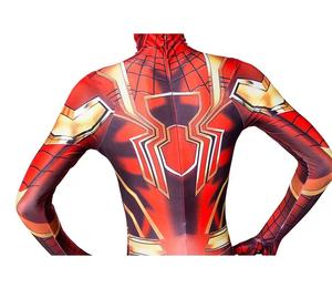 <span class=keywords><strong>2022</strong></span> nouveau Design super-héros Cosplay Costume fer Spiderman combinaison pour enfants Halloween fête scène Costumes pour homme - Product Image 4