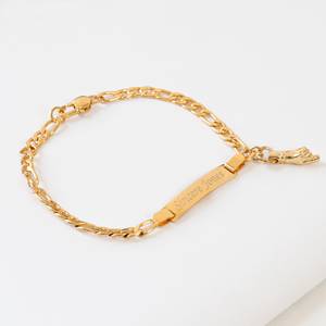 สร้อยข้อมือคิวบาแบบปรับได้สำหรับเด็ก, สร้อยข้อมือคิวบาแบบปรับได้สำหรับเด็กทารก - Product Image 4