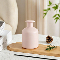 Bouteille diffuseur à bâtonnets en verre transparent en gros – Bouteille vide de luxe en verre pour diffuseur d'huiles aromatiques