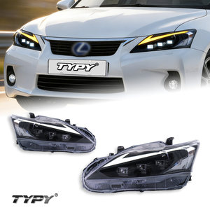 ชุดไฟหน้า TYPY 12V สำหรับ Lexus CT200h แบบดัดแปลงพร้อมเลนส์ LED ไฟเดย์ไลท์แบบ Streamer สำหรับปี 2014-2020 - Product Image 1