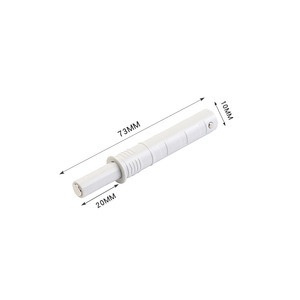 Système de rebond moderne à bouton-poussoir avec dispositif de rebond intégré pour portes/tiroirs d'armoires, usage en cuisine, matériau POM, installation facile - Product Image 3