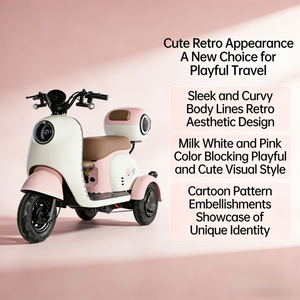 Nouveau modèle de tricycle électrique ouvert pour usage domestique, petit vélo à batterie pour femmes, idéal pour transporter des enfants, véhicule de transport pour adultes et seniors - Product Image 3