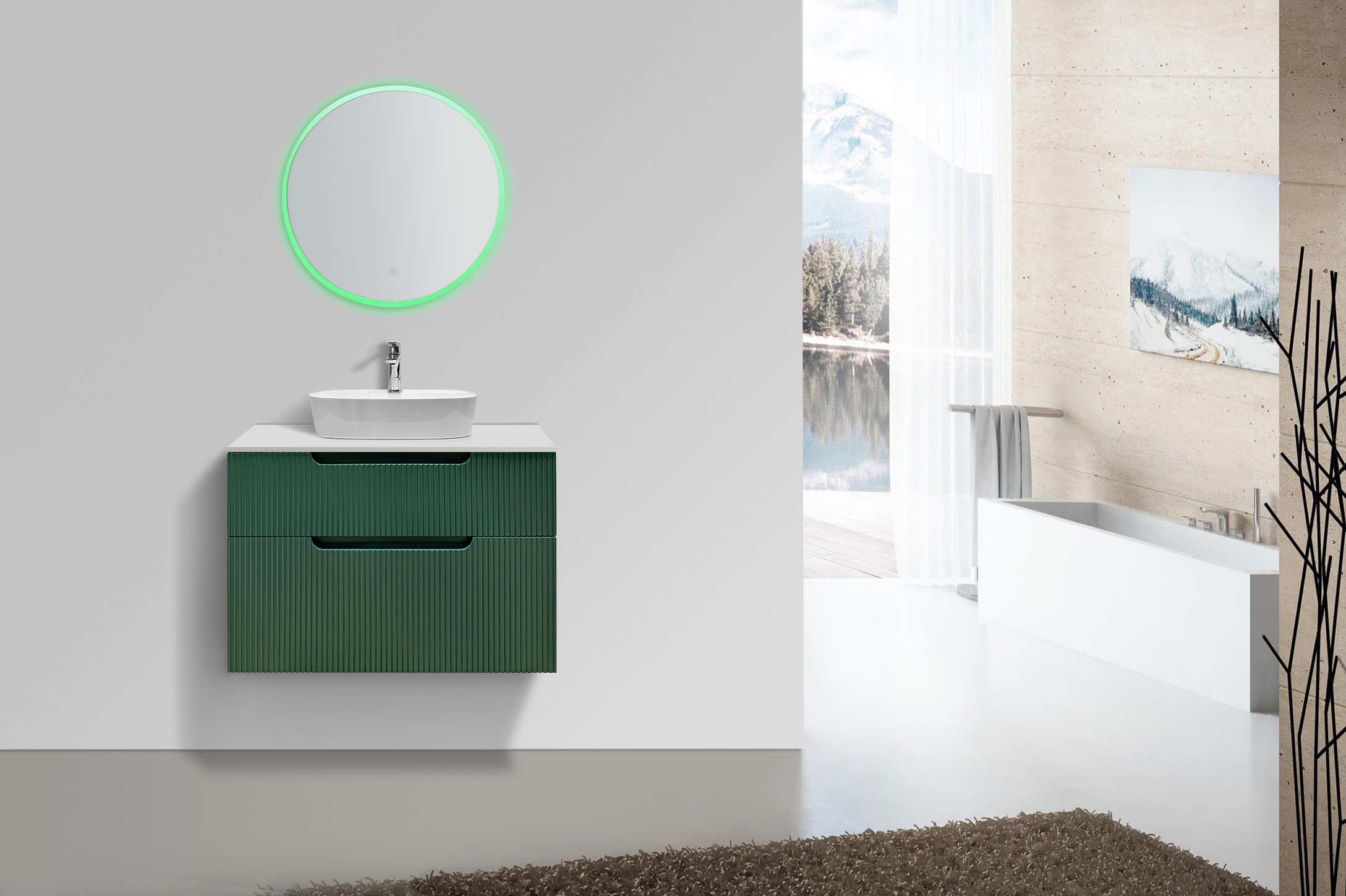 Painting colors in Green