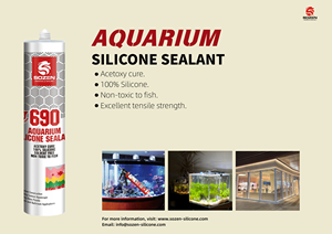 Nouvelles <span class=keywords><strong>fantastiques</strong></span> pour les passionnés d'aquariums : Scellant silicone SOZEN-690, adhésif non toxique à base d'acetoxy, sans danger pour vos poissons. - Product Image 5