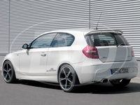 Aileron de toit en fibre de carbone de style AC pour BMW Série 1 E81 E87 2004-2011