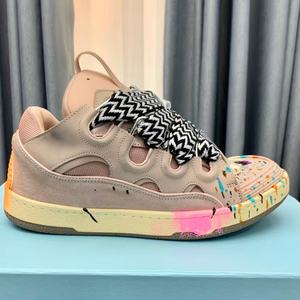 Chaussures de sport respirantes de luxe haut de gamme pour hommes et femmes, chaussures décontractées toutes saisons, chaussures à lacets rehaussantes - Product Image 2