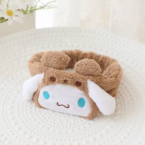 Simpatico cartone animato la <span class=keywords><strong>mia</strong></span> melodia Kuromi fascia Anime trucco carino giocattoli di peluche cerchietto accessori per capelli Custom bambola fascia - Product Image 4