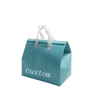 กระเป๋าใส่อาหารกลางวันมีฉนวนกันความร้อนกันน้ำพับเก็บได้ทนทานนำกลับมาใช้ใหม่ได้ถุงเก็บอาหารเก็บความเย็น - Product Image 1