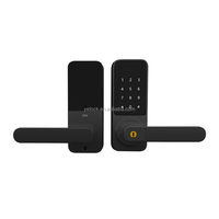 Cerradura Electrónica Inteligente RFID ANSI de un Solo Punto de Cierre para Puertas de Hotel con Software de Gestión para Control de Acceso a Habitaciones