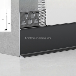 Profilo Battiscopa in Alluminio di Qualità, Montaggio a Filo, Nascosto, con Finitura Shadow Gap - Product Image 3