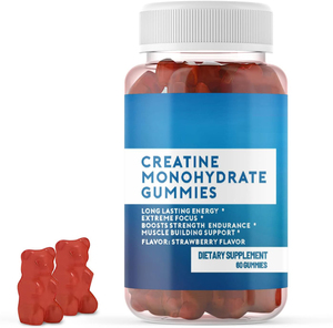 OEM Dietary <strong>Supplement</strong> Muscle Building Energy Gummy Sport <strong>Bulk</strong> Pure Creatine Monohydrate Gummies/Creatine Gummies - Product Image 1