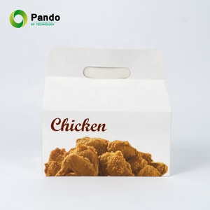 卸売カスタムロゴカスタマイズ食品グレード紙包装フライドチキンボックス - Product Image 6