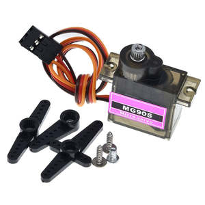 Mitoot เซอร์โว MG90S เกียร์โลหะระบบดิจิทัลขนาดเล็กสำหรับเฮลิคอปเตอร์ RC เครื่องบินเรือ <span class=keywords><strong>MG90</strong></span> Mg90s เซอร์โว - Product Image 1