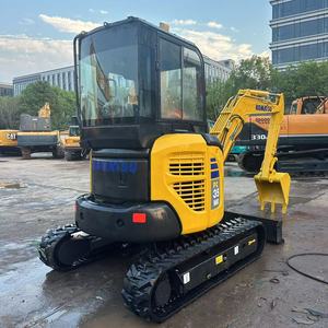 รถขุดขนาดเล็ก KOMATSU PC35MR มือสอง น้ำหนัก 3.5 ตัน รถขุดไฮดรอลิกแบบตีนตะขาบ เครื่องจักรก่อสร้าง - Product Image 1