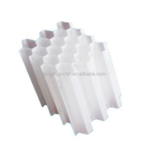 Decantador de placas inclinadas clarificador de láminas material de PVC PP inclinado decantador de tubos medios - Product Image 5