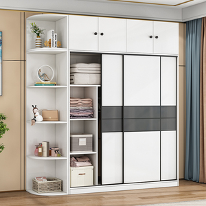Juegos de Dormitorio Modernos, Armarios Personalizados, Armarios Interiores de Madera, Armarios Empotrados, Armario de Madera para Dormitorio - Product Image 1
