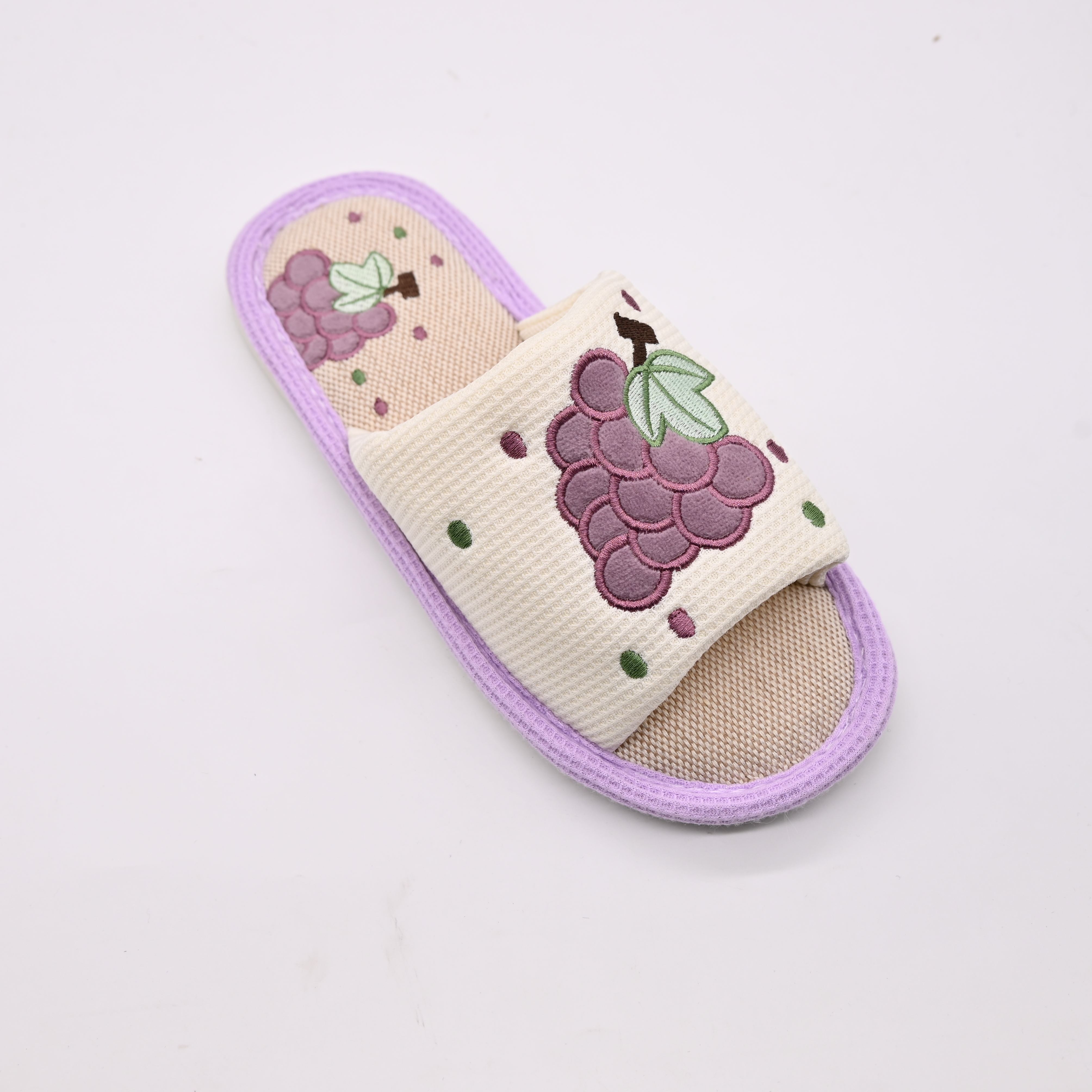 Ladies Grapes Slippers Elegant Sandals for Summer