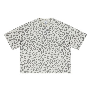 T-shirt Homme Oversize à Imprimé Léopard Manches Courtes Col Rond en Jersey Tricoté Respirant Coupe Ample Décontractée - Product Image 4
