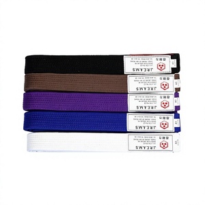 Cinturón de Rango de Jiu Jitsu Brasileño BJJ, Cinturón de Artes Marciales de Algodón Premium, Logotipo Personalizado, Entrenamiento, Academia, Competición, Adultos, Niños, Venta al por Mayor - Product Image 3