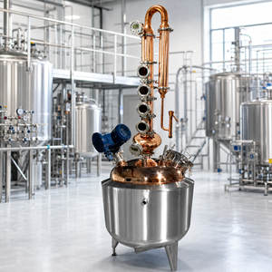Equipo de Destilación de <span class=keywords><strong>Alcohol</strong></span> Continuo para el Hogar, de Acero Inoxidable/Cobre, para Etanol, 250L, 380L, 450L, 550L, 680L - Product Image 2