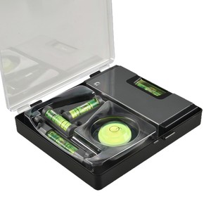 Camp Nou Mini Portable Spirit Level Aluminum Alloy Magnetic Balance Ruler Diy Tool Set - Product Image 2