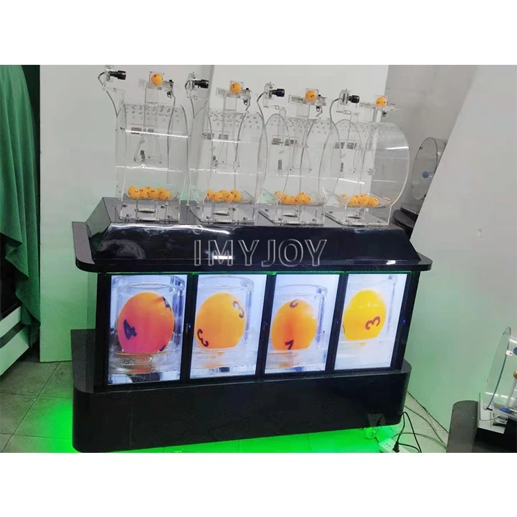 Интеллектуальная лотерея для игр на удачу, лотереи с воздушным выдувом, лотереи с 4 ЖК-экранами, продажа лотереи для ТВ