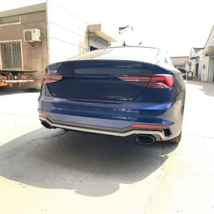 Pare-chocs arrière de haute qualité style RS5 avec diffuseur pour <span class=keywords><strong>Audi</strong></span> A5 S5, pare-chocs arrière avec tuyau d'échappement 2017 2018 2019 B9 - Product Image 6